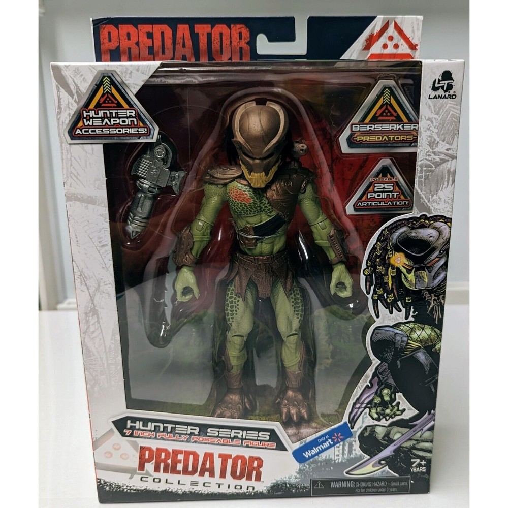 Lanard Toys BERSERKER PREDATOR 7" Action Poseable Figure HUNTER SERIES 2021 NEW